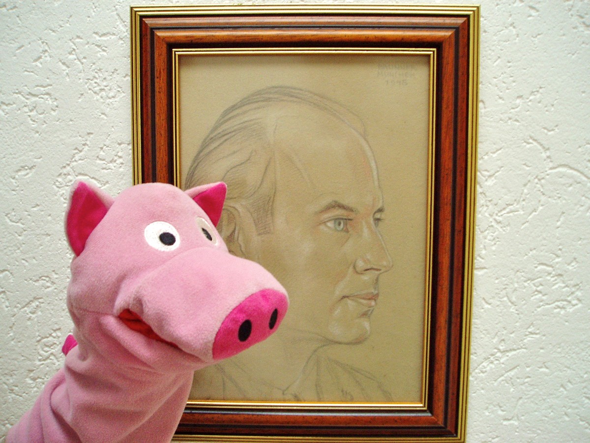 Die Ähnlichkeit von Schwein und Mensch ist ja bekannt.