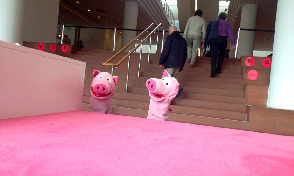 Fotografierverbot bei Polke, dann mal in den Museumsshop.