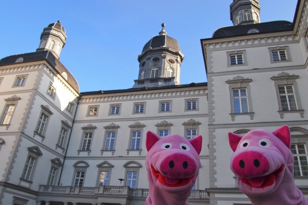 Auch schön: Schloss Bensberg.