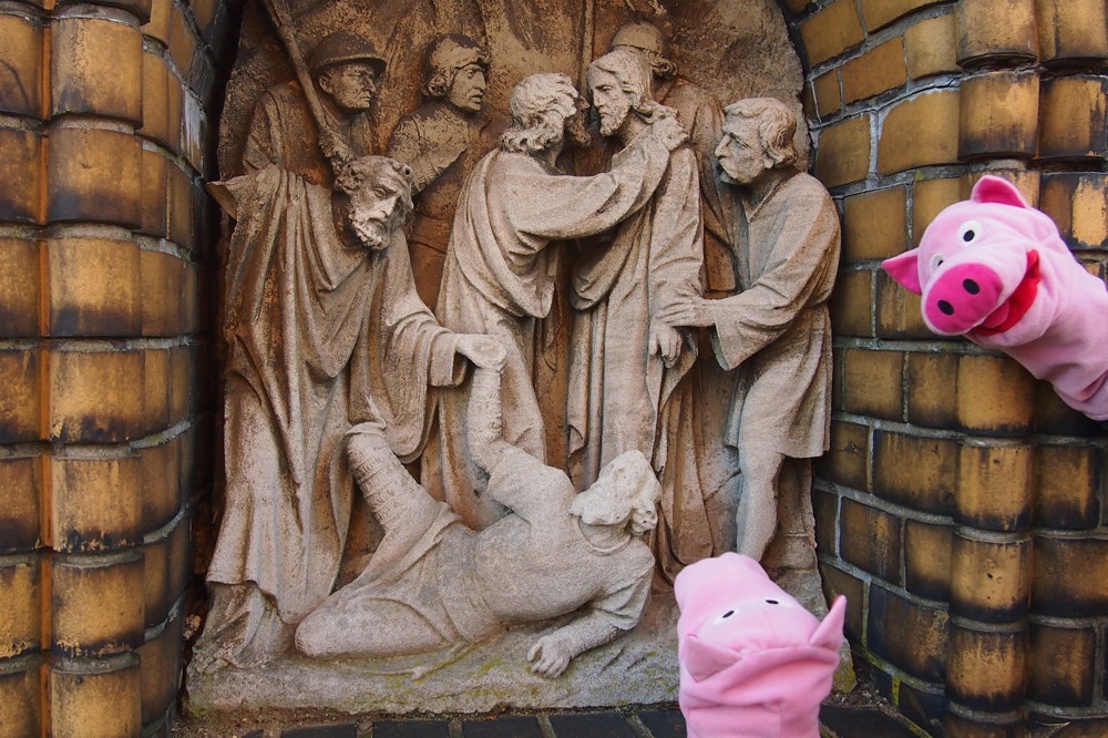 Wahrscheinlich ist die Lage ernst, weil die Kartoffeln aus sind.