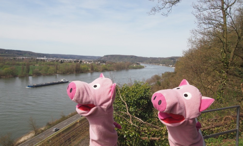 Schön, dass die Kartoffeln wenigstens mit Schiffen transportiert werden.