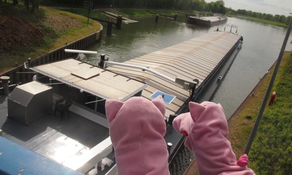 Am Welsel-Datteln-Kanal. Hier werden aber keine Datteln verschifft ...