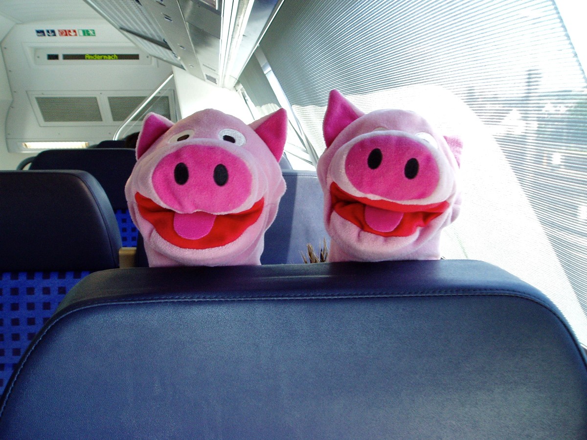 Ein Lied: "Gestern war'n wir lange wach, heute fahr'n wir durch Andernach!"