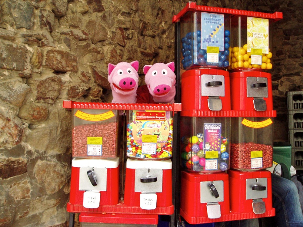 Juhu, es gibt Kaugummis!