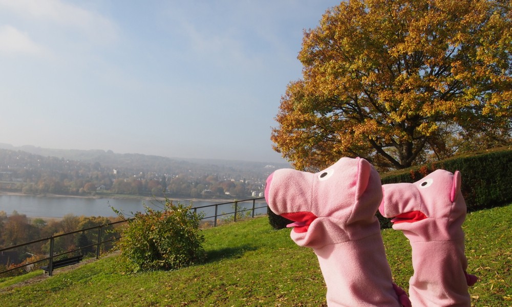 Am Ulanendenkmal sieht es schon besser aus!